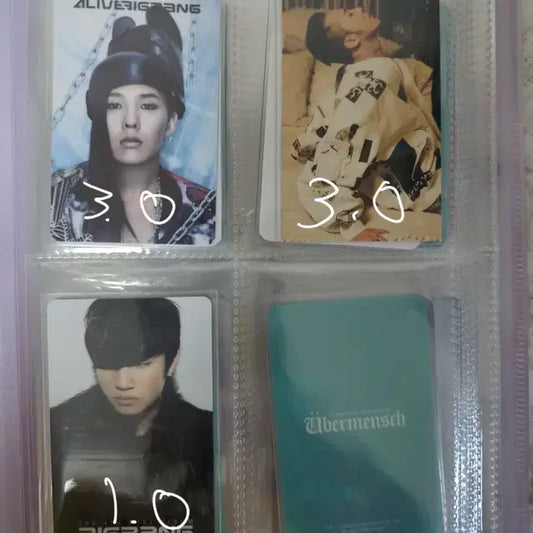 빅뱅 지디 지드래곤 권지용 대성 포카 포토카드 얼라이브 메이드 앨범