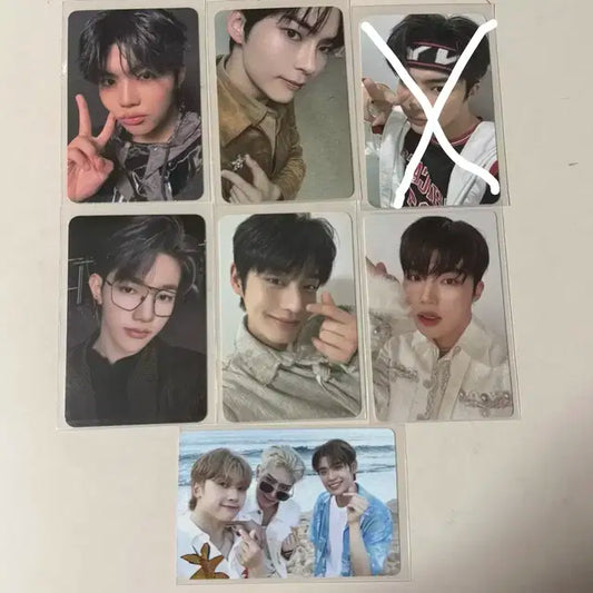 제로베이스원 포카 성한빈박건욱장하오김지웅