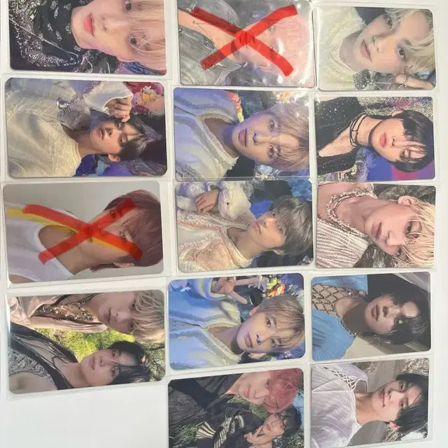 투바투 포토카드 (럭드, 앨범 등등)