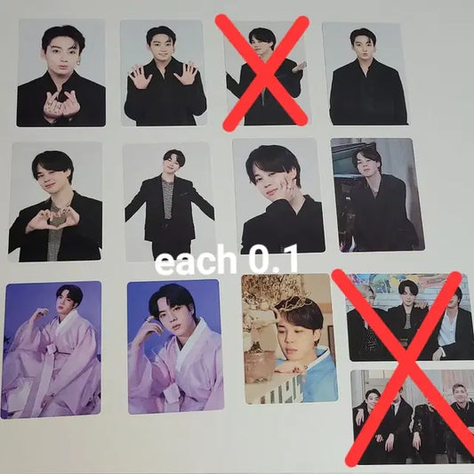 방탄 퍼투댄 달마중 미니포카 개별판매 정국 지민 석진 단체