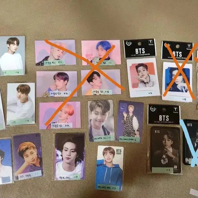 방탄소년단 bts vt,팝업빙고,cgv,렌즈,칠성사이다 포카