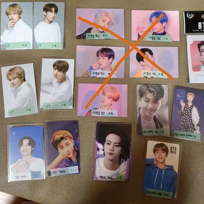 방탄소년단 bts vt,팝업빙고,cgv,렌즈,칠성사이다 포카