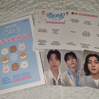 (일괄)데이식스 피어텐 팬미팅 막첫 포카