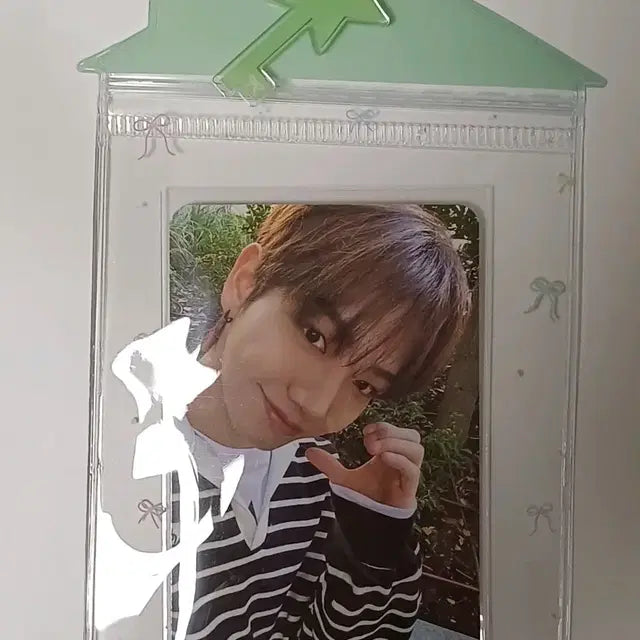 집 모양 포카홀더 pvc 포카 파우치 보이넥스트도어 보넥도