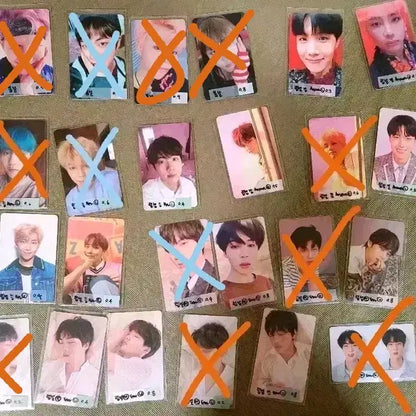 방탄소년단 bts 봄날, love yourself 앨범 포카