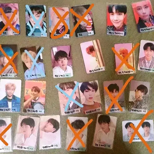 방탄소년단 bts 봄날, love yourself 앨범 포카