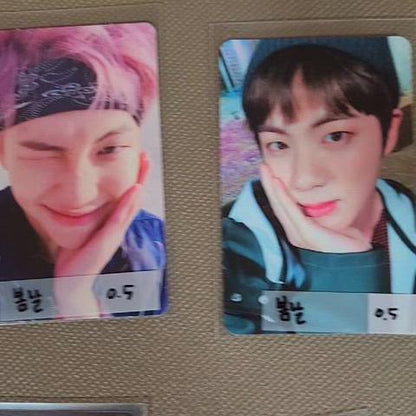 방탄소년단 bts 봄날, love yourself 앨범 포카