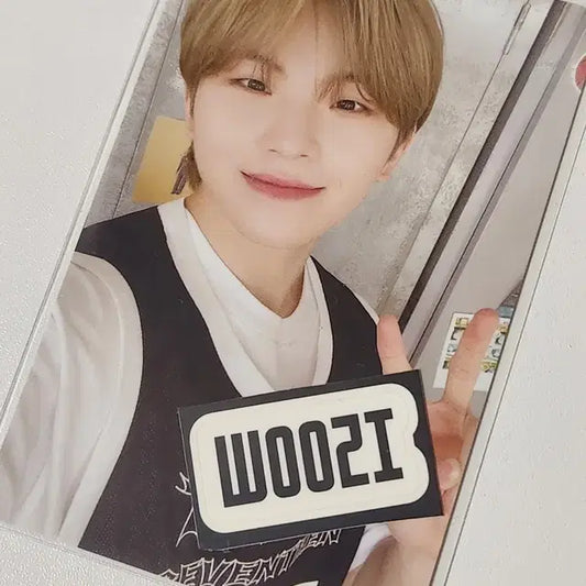 세븐틴 멤버십 키트 포카 우지 (이름스티커X)