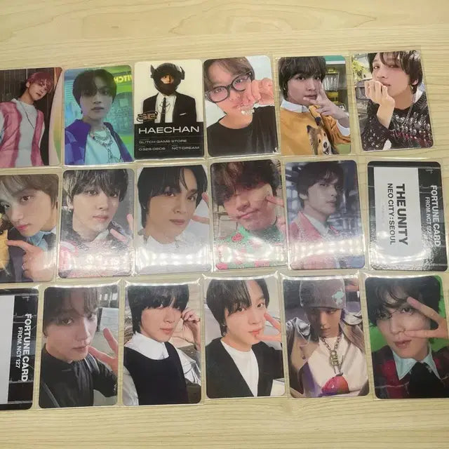 엔시티 해찬 포카 양도 엔시티드림 엔시티일이칠 포토카드 동혁 해찬