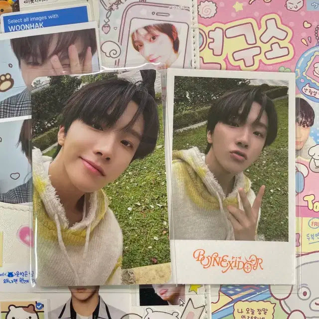 보넥도 콜북 포토북 버전2 운학 포카 폴라 풀셋 양도 특전 분철