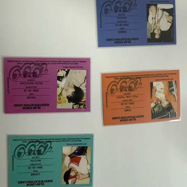 보넥도 포카 장당 500원에 판매합니다