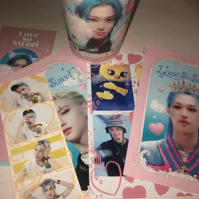 필릭스 이용복 생카 스키즈 스트레이키즈 생일카페 2023 포카