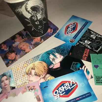 필릭스 이용복 생카 스키즈 스트레이키즈 생일카페 2024 포카 일괄