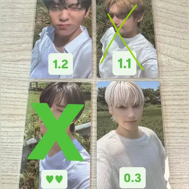 투바투 쇼케이스 라이브 포카 특전 수빈 연준 범규 태현 휴닝카이