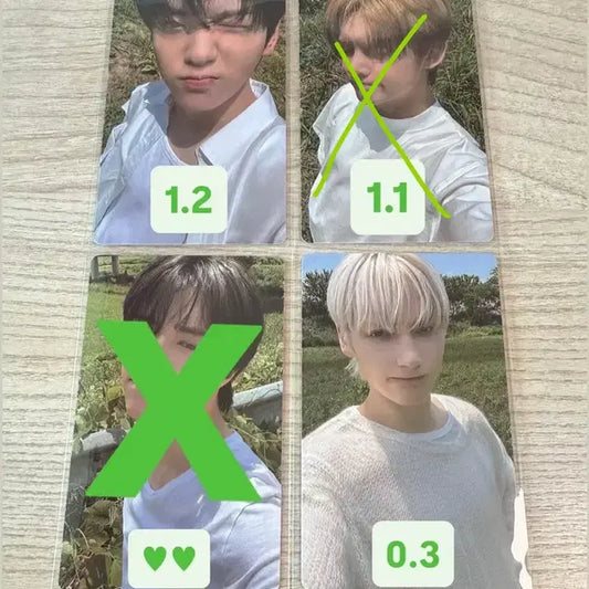 투바투 쇼케이스 라이브 포카 특전 수빈 연준 범규 태현 휴닝카이