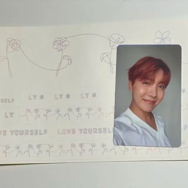 방탄 bts love your self 제이홉 j-hope 포카