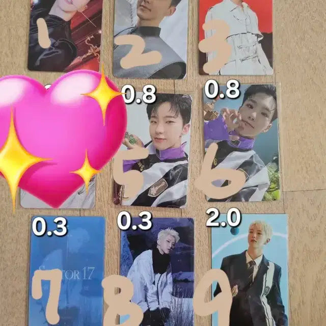 세븐틴 포카 판매합니다.