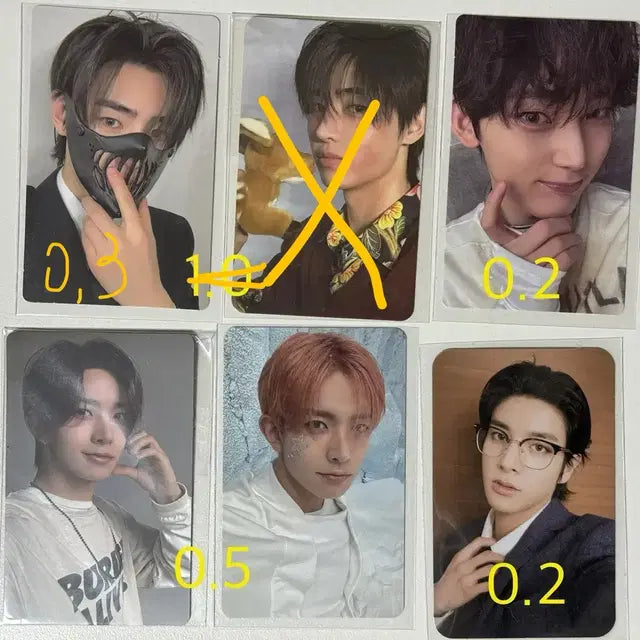 (일괄) 엔하이픈 희승 제이크 성훈 선우 포카 양도