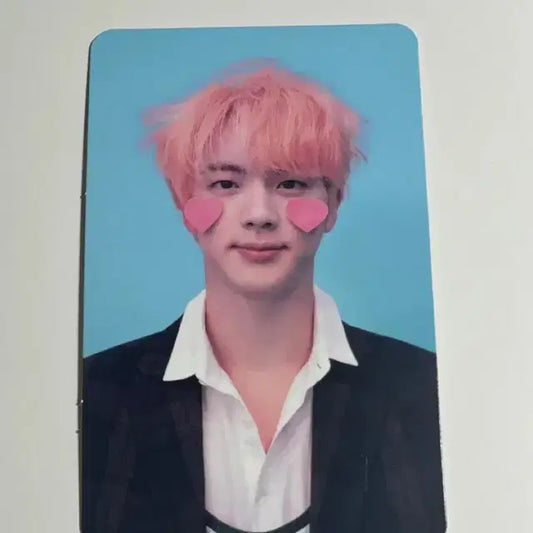 방탄 bts love your self 진 포카 스티커