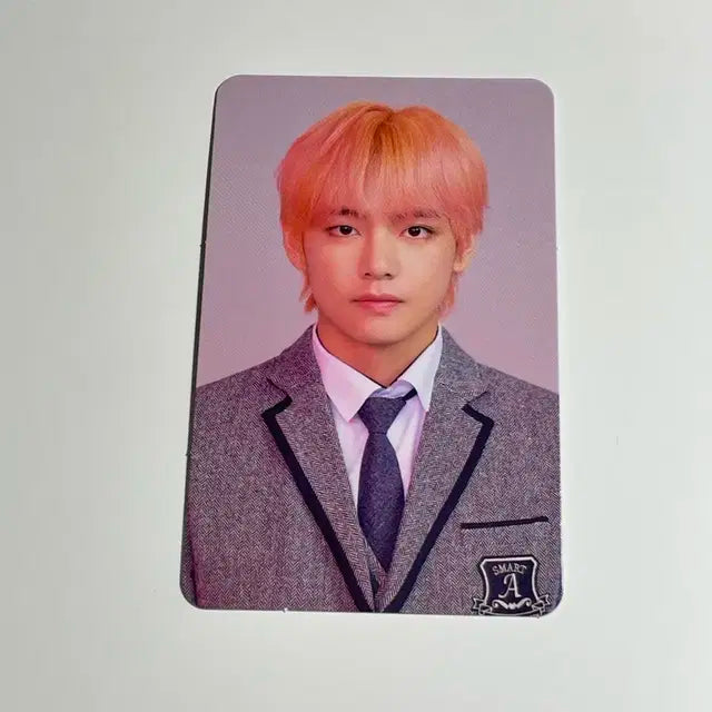 방탄 bts love your self 뷔 v 태형 포카 스티커