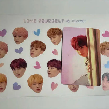 방탄 bts love your self 슈가 민윤기 포카