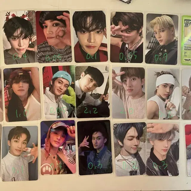 폭덤! nct 포카 양도 재민 정우 해찬 도영 제노 마크 등