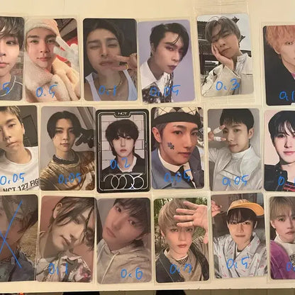 폭덤! nct 포카 양도 재민 정우 해찬 도영 제노 마크 등