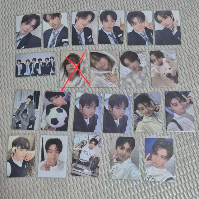 투어스 포토카드 장당 0.18 일괄시 낮게