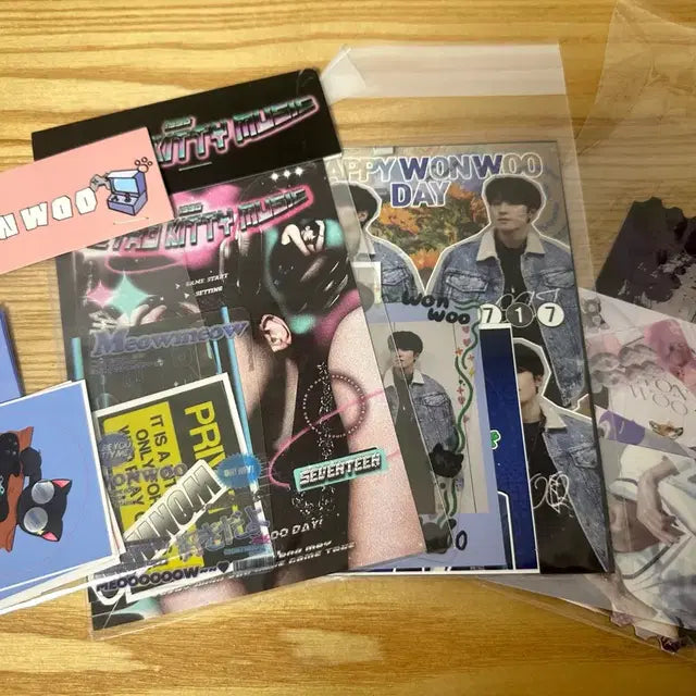 세븐틴 원우 생카 특전