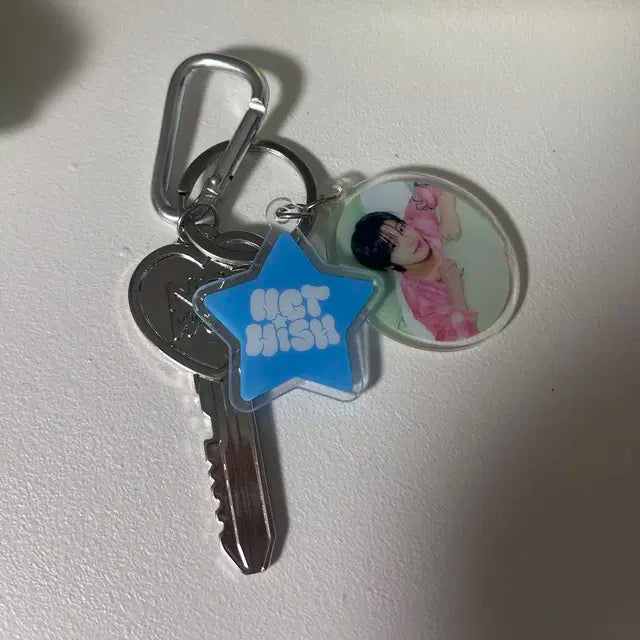 위시 팝팝 엠디 열쇠 키링 리쿠