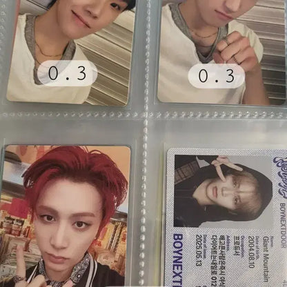보이넥스트도어 포토카드 [뒤에 더 있어요]