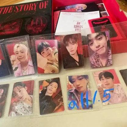 세븐틴 굿즈 대량양도(포카,시그,멤버십키트)