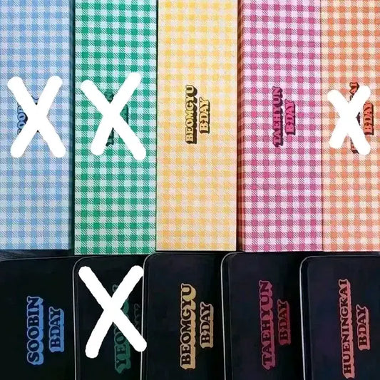 원가양도 투바투 생일 팔찌 틴케이스 양도 연준 수빈 범규 태현 휴닝