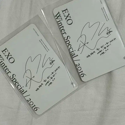 토끼큥 백현 포토카드