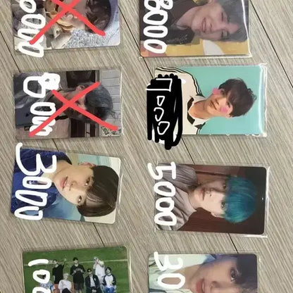 방탄 포카 윤기 포카 판매 럭드 버터 맵솔 페르소나 럽셀