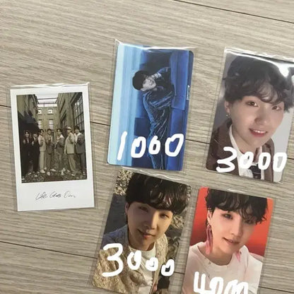 방탄 포카 윤기 포카 판매 럭드 버터 맵솔 페르소나 럽셀