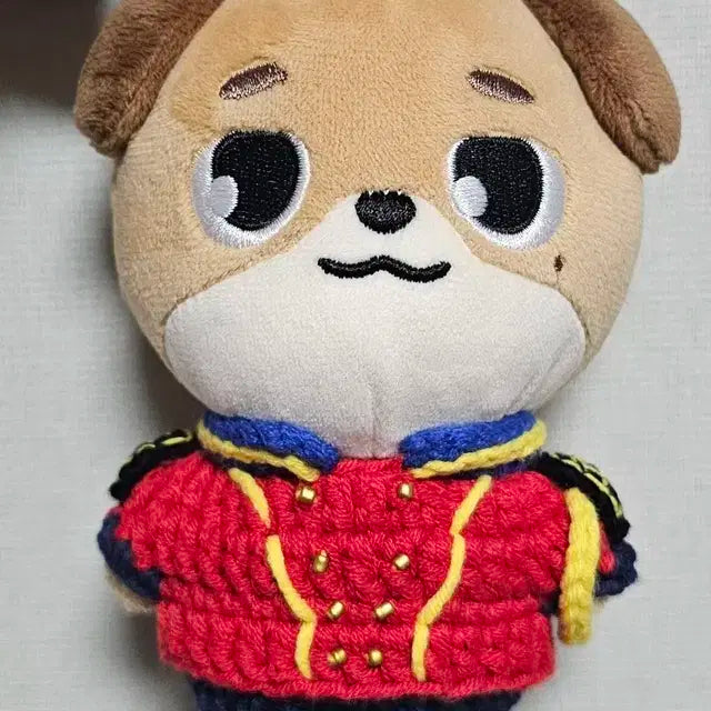 인형옷 뜨개옷 데이식스 데니멀즈 돈 도운 15cm 군악대 아이돌 인형