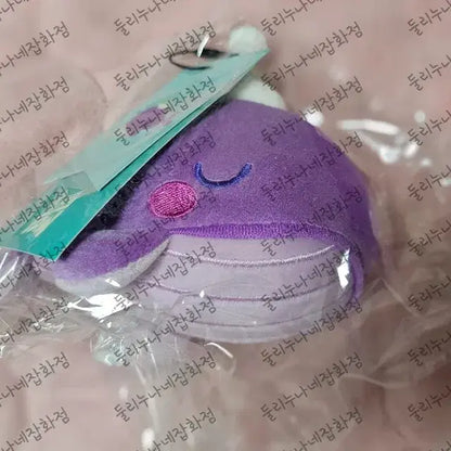 방탄 BTS Whale Keyring 타이니탄 고래 키링 미개봉 양도