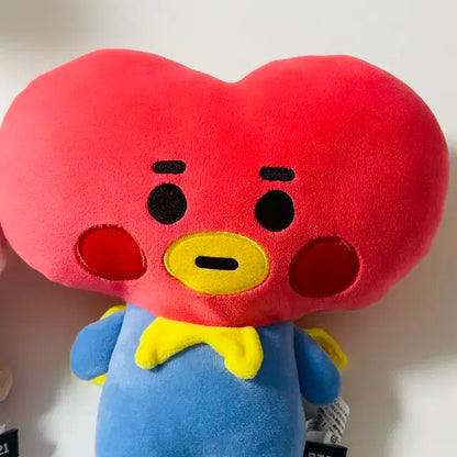 라인프렌즈 BT21 RJ + TATA BABY 미니 바디 납작 쿠션