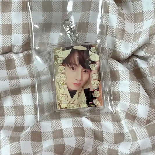 방탄소년단 BTS 정국 키링 (폼폼푸린 키링)