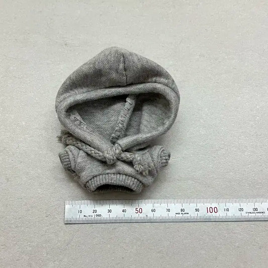 10cm 인형 회색 후드티 양도 판매 인형옷