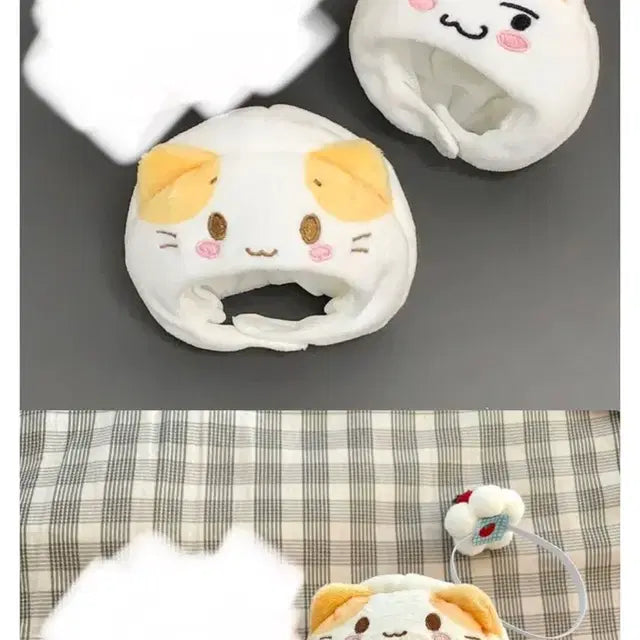 이노우에 토로 마슈마로 산엑스 고전문구 인형옷 인형모자 10cm