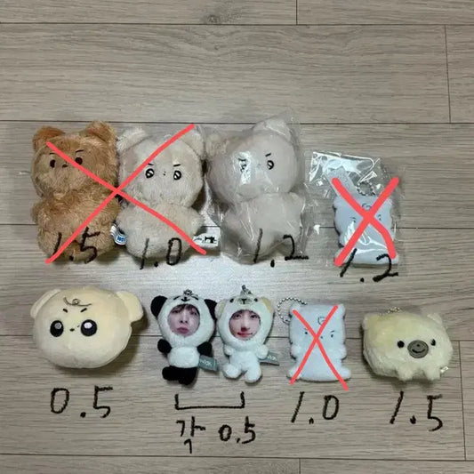 더보이즈 현재 인형 달곰이 횬도리 째달이 횬햄이 스트레스볼 판다