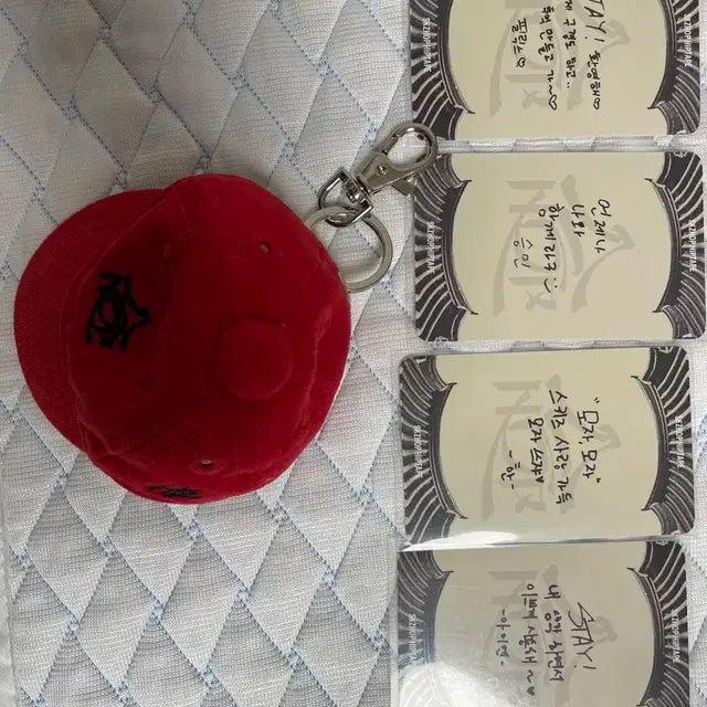 스키즈 스트레이키즈 합 팝업 모자키링