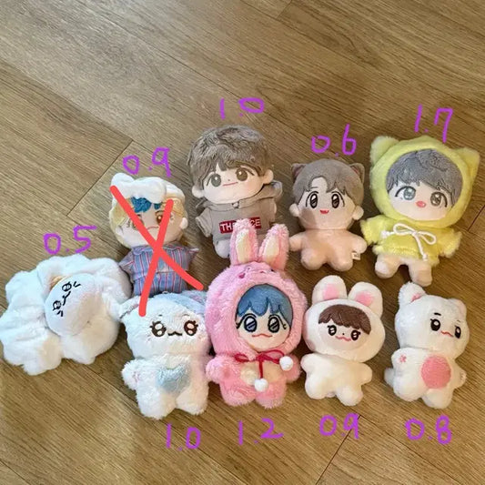 엔시티드림 재민 런쥔 인형