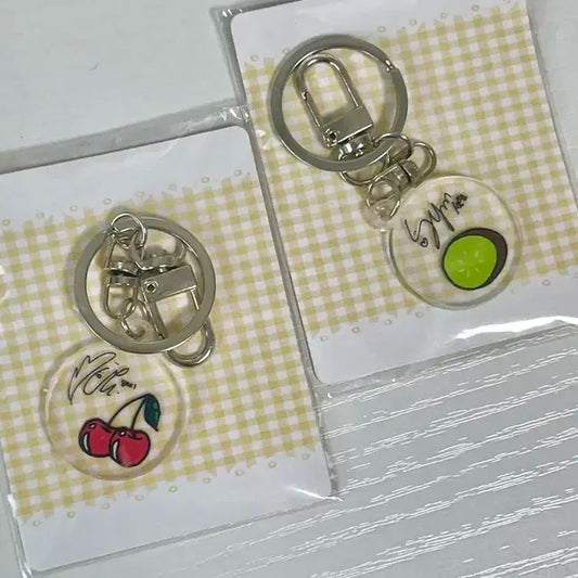 [가격변동 끝] 엔믹스 스타리버 일본 과일 키링 정품 미개봉