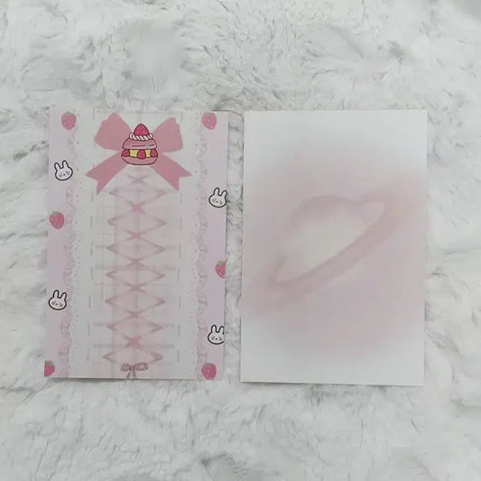 [5+1]토끼마카롱 바인더 대지 1종 판매/아이브