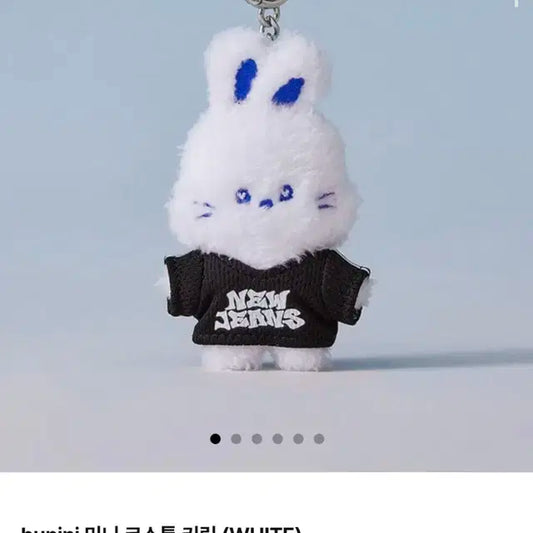 뉴진스[미개봉]  (원가) 버니니 미니 코스튬 키링 판매 흰토