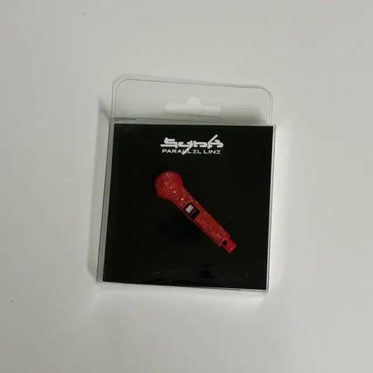 미개봉 에스파 윈터 굿즈 마이크 뱃지