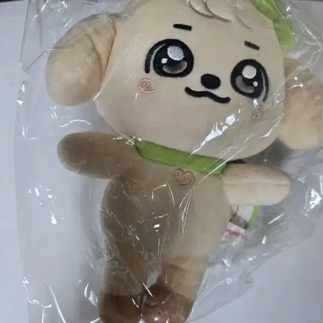 미개봉,원가이하)미니브강안지 안유진인형 오리지널플러시